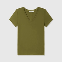 【Цвет мха】Маленький V-образный вырез