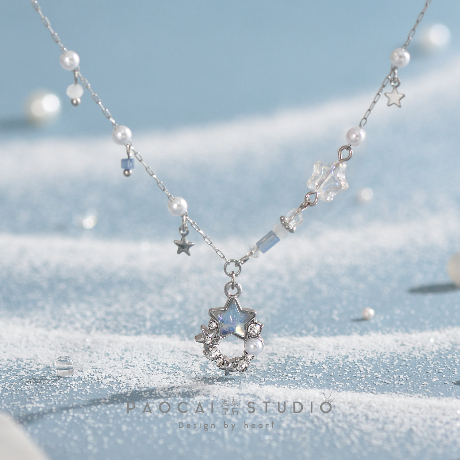 泡菜皇后甜美闪耀星河项链