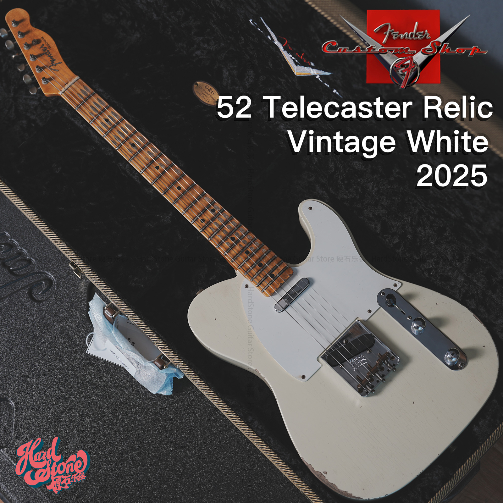 fenderTeleCS电吉他