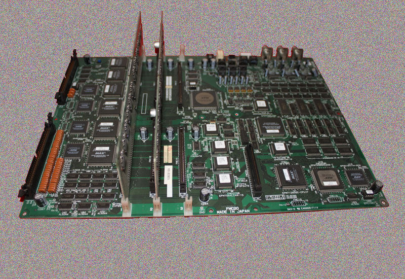 富士370/375激光数码彩扩机原装拆机配件FMC20板 带内存条图像板