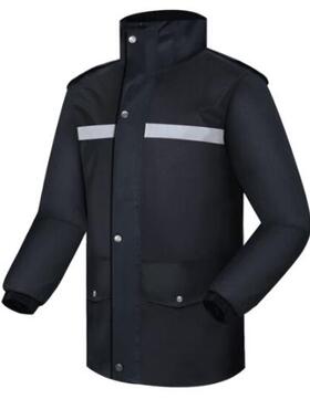 谋福8013新款劳动防护分体雨衣套装安保防水施制服LB0019