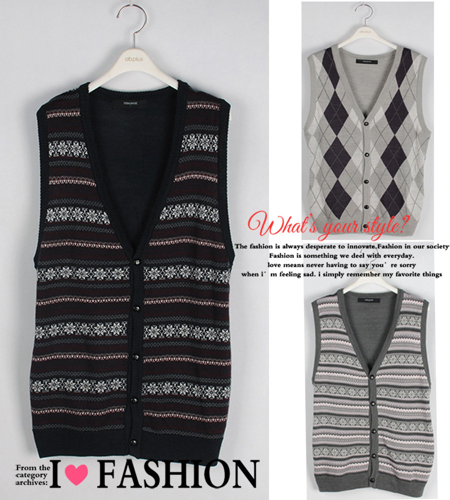 Débardeur homme Woolen gilet - Ref 1586418 Image 1