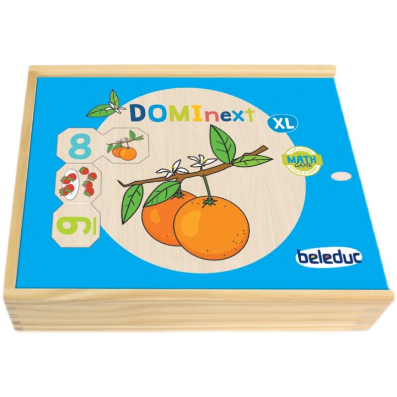 德国贝乐多数图搭配接龙游戏幼儿园儿童益智逻辑思维训练玩具木制