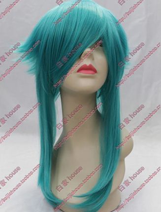 cosplay假发 Vocaloid V家 初音miku 同人化男版- mikuo/COS动漫