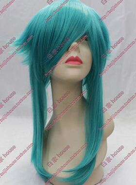 cosplay假发 Vocaloid V家 初音miku 同人化男版- mikuo/COS动漫