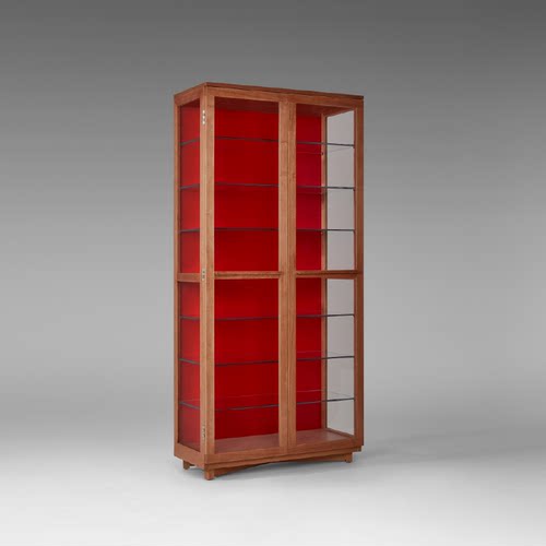 GASKA CORTIA Display Cabinet 实木玻璃置物柜装饰陈列柜多功能