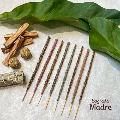 官方授权Slowood Sagrada Madre手工线香香薰棒宝石山下天然香 - 封面