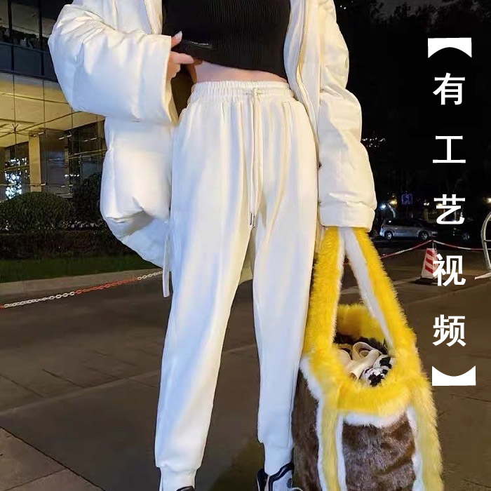 基础款针织卫裤服装纸样图纸DIY手工做衣服 个性定制/设计服务/DIY 卫衣定制/加工 原图主图