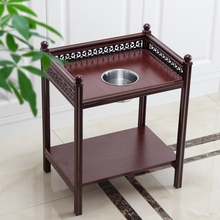 麻将机棋牌室茶水架茶楼欧式钢木1