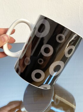 超级nice！必入！北欧风陶瓷马克杯家用喝水牛奶杯子600ml大容量