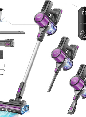 400W超大功率！出老美手持式家用无线吸尘器桌面地毯大吸力充电式