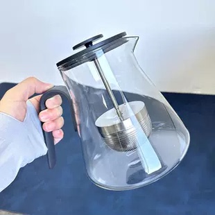 骨折价！不容拒绝！高硼硅玻璃泡茶壶茶具茶水分离耐热高温玻璃壶