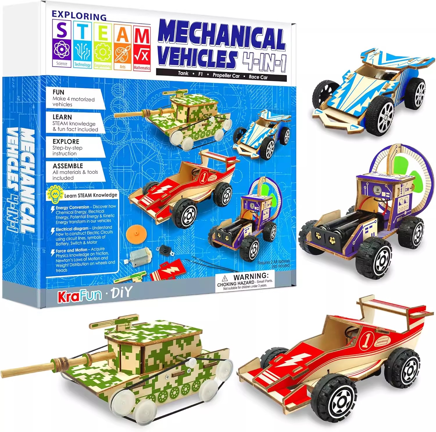 儿童益智玩具拼装积木四件套