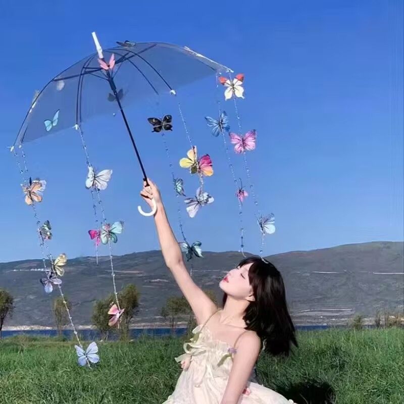 透明写真伞新款拍照道具