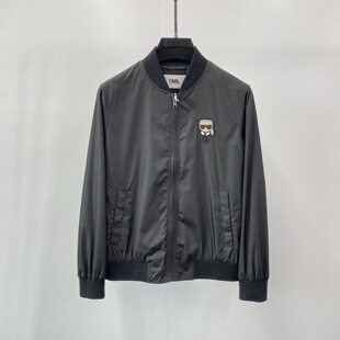 夹克外套 卡尔老佛爷贴皮烫钻男士 101566 Lagerfeld 特惠Karl