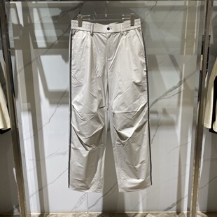 直筒休闲裤 Karl logo字母刺绣侧边条纹男士 26春夏新款 Lagerfeld