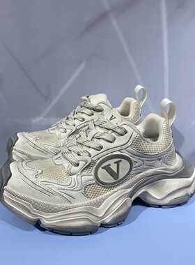 VENA TENO 春夏logo字母做旧男士厚底脏脏休闲鞋老爹鞋 H35002