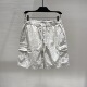 休闲短裤 CNC 工装 logo字母刺绣满身印花男士 26春夏新款