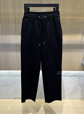 Cavalli Class 26春夏logo字母图案刺绣男士直筒休闲裤 2F1713