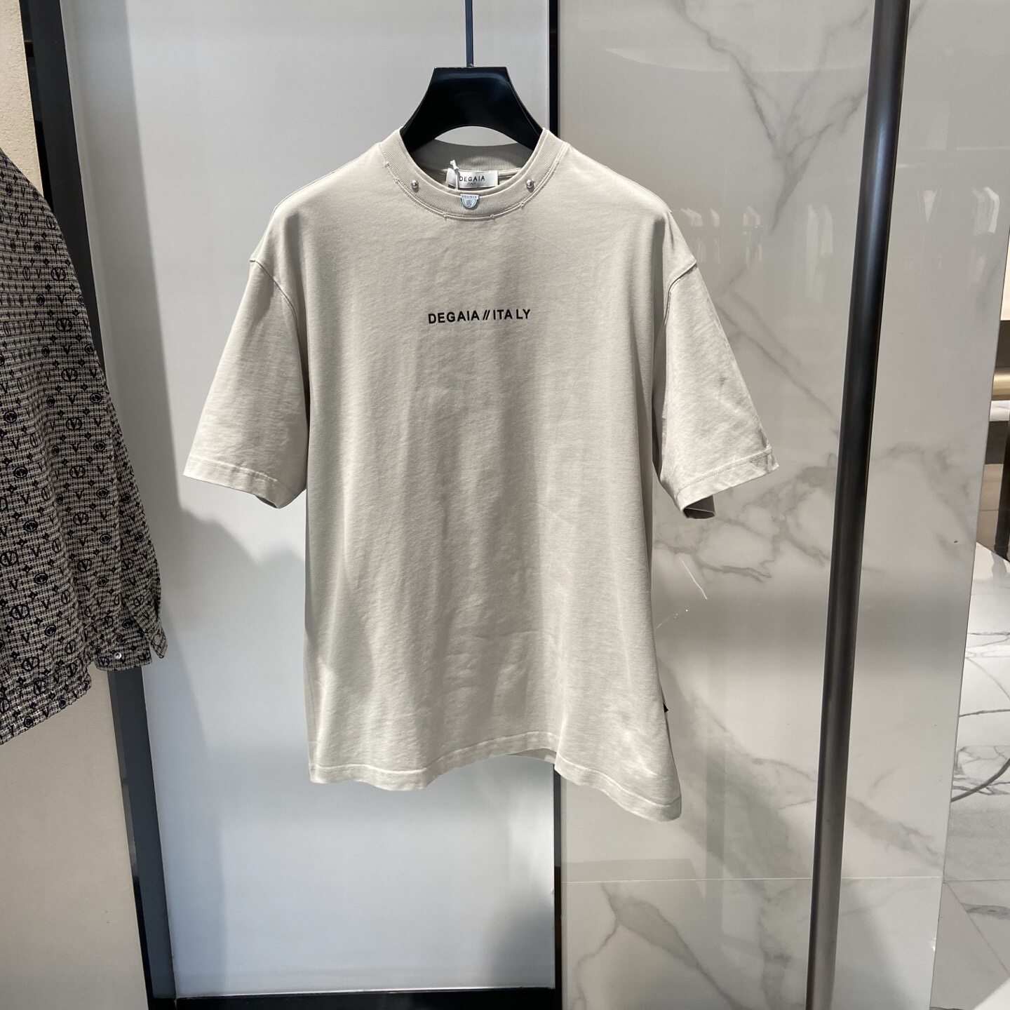 DEGAIA迪嘉雅 26春夏星星金属铆钉装饰logo字母印花男士短袖T恤