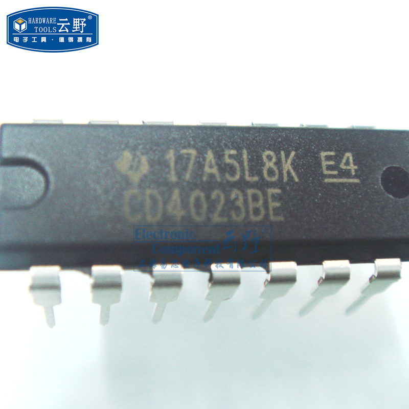 【高科美芯】ic集成电路cd4023be dip14直插 三路3输入与非门 4.