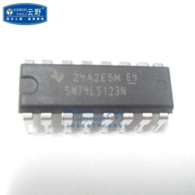 【高科美芯】IC集成电路SN74LS123N DIP16直插 单稳态多谐振荡器