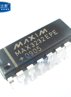 【高科美芯】IC集成电路MAX3232EPE DIP16直插 RS-232接口IC 收