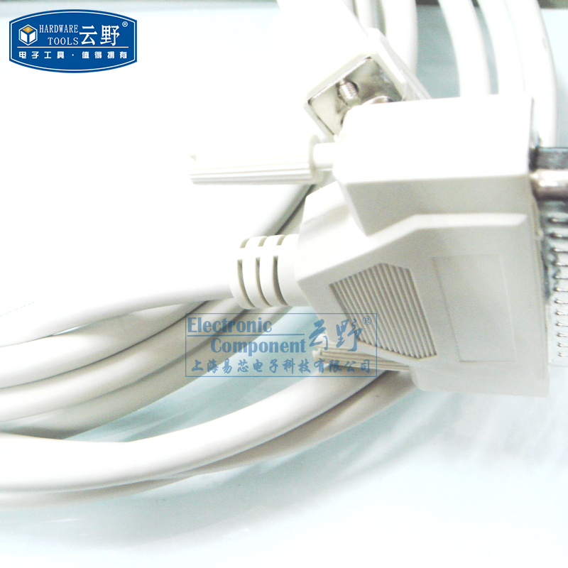 【高科美芯】 串口线 2排DB37 公对母 延长线 针对孔 1.5米