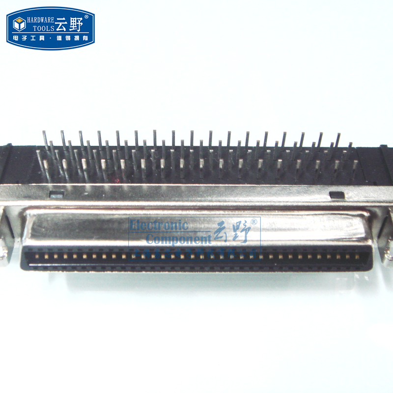 【高科美芯】 SCSI串口座68芯 母头 68PIN 曲线90度弯脚焊板 槽型,电子元器件市场,连接器,淘宝优惠券,粉丝福利购,淘宝优惠卷