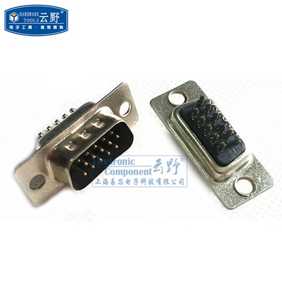 【高科美芯】 连接器 接插件三排 DB15 D型 串口插座  10个