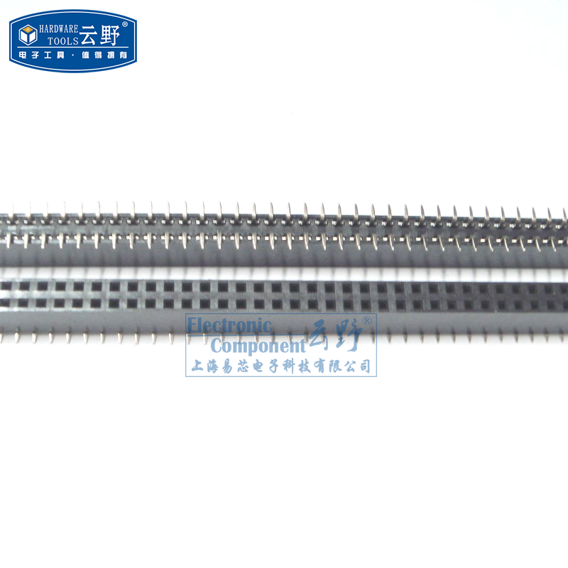 【高科美芯】 接插件 贴片双排座 双排母座2X40芯 间距254mm 全