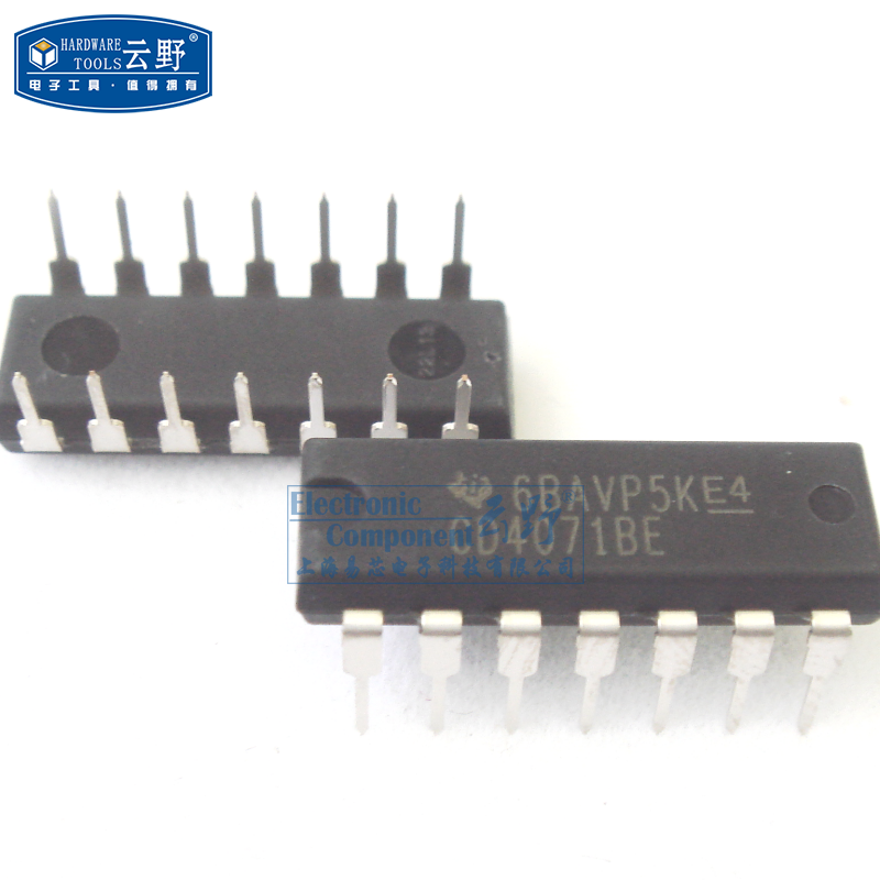 【高科美芯】IC集成电路CD4071BE DIP14 四路2输入或门 CMOS逻辑