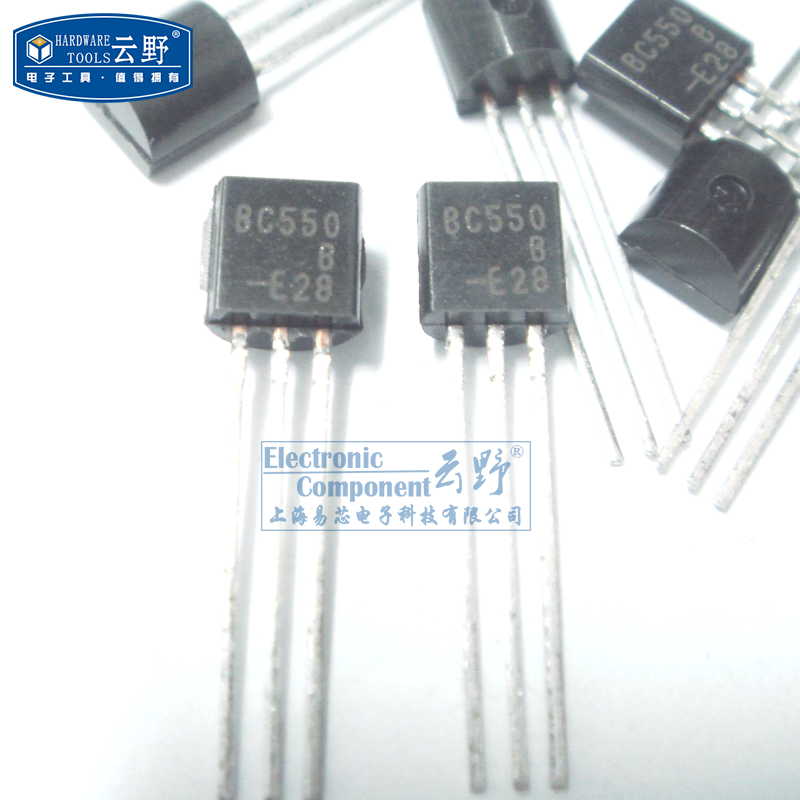 高科美芯 三极管BC550B TO92直插 NPN通用晶体管 双极晶体管 (10