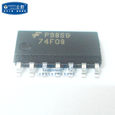 【高科美芯】IC集成电路74F08 SOP14贴片 四路2输入与门 逻辑门