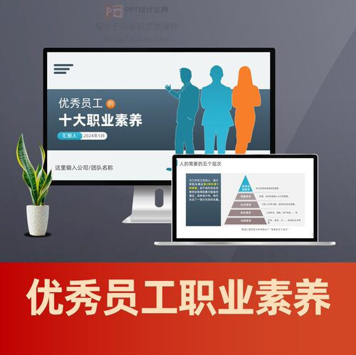 优秀员工的十大职业素养培训PPT 工作心态敬业爱岗培训PPT课件
