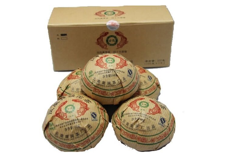 南涧茶厂稀有2013古德凤凰沱茶特级普洱茶生茶100克x5沱 共500g