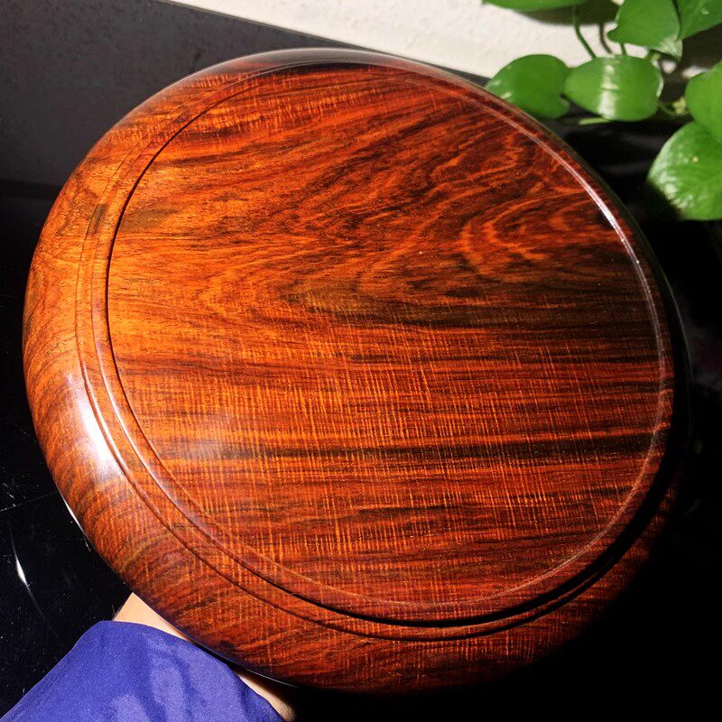 红酸枝摆件底坐实木花盆花瓶奇石玉器盆景文玩工艺品托架装饰礼品