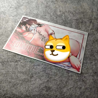 二次元日漫潮流改装汽车贴摩托