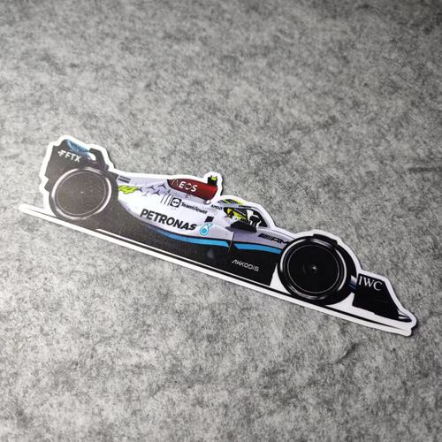 F1磨砂个性改装烫画反光贴贴画