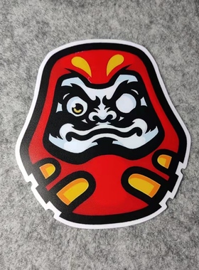 日系JDM汽车摩托改装车后窗痛车贴花HF二次元划纹遮盖D2012