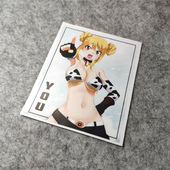 日系JDM潮流改装 二次元 动漫汽车贴摩托贴纸侧窗划纹烫画D1373