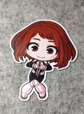 二次元日漫改装痛车摩托贴电动车老婆酱侧窗JDM烫画D1709