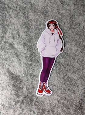 卡通日漫画二次元漫画老婆酱改装汽车摩托贴纸痛车小窗车贴D2301