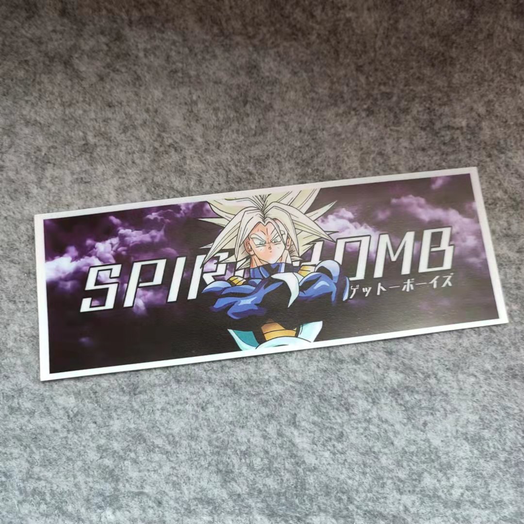 七龙珠个性车贴潮流改装汽车贴摩托贴纸赛亚人外饰内饰划纹D1980