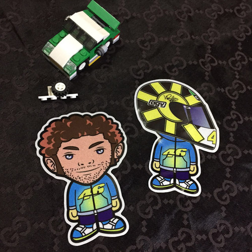vr46摩托车改装潮流罗西机漂移