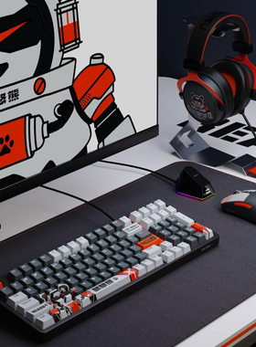 DAREU达尔优ck100pro红外轴机械键盘电竞FPS有线游戏键盘鼠标套装