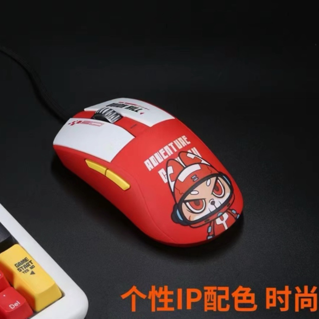 dareu 达尔优cm610v2牧马人游戏鼠标rgb电竞电脑专用网吧有线鼠标