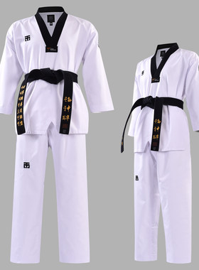 正品MOOTO跆拳道服新款竞技服