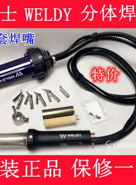 瑞士WELDY分体式鼓风机热风枪ABS PP PE PVC PPR PFA四氟塑料焊枪