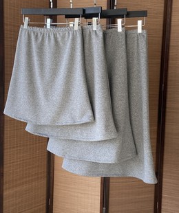 【特价包邮】冬季特厚加长加绒半身内衬裙保暖打底裙加棉裙子A裙